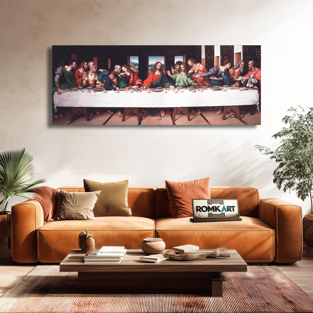 Leonardo Da Vinci The Last Supper 1498 – Reproduction