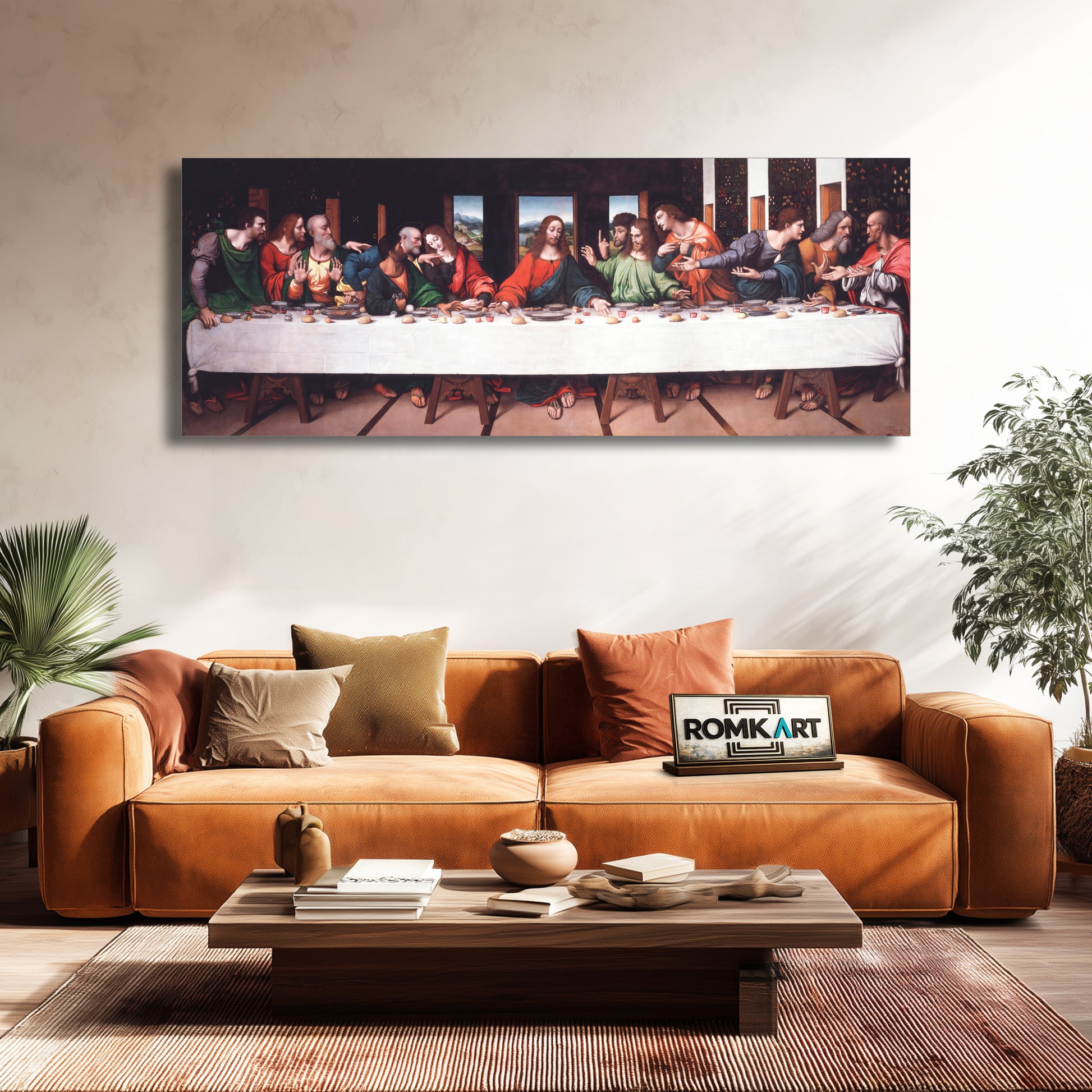 Leonardo Da Vinci The Last Supper 1498 – Reproduction