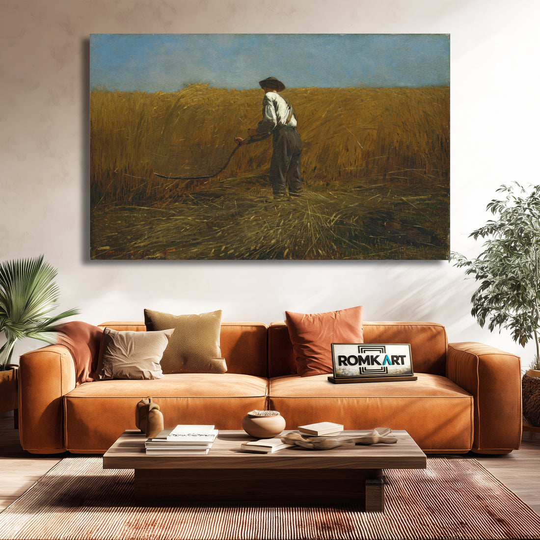 Winslow Homer The Veteran In A New Field 1865 – Reproduction