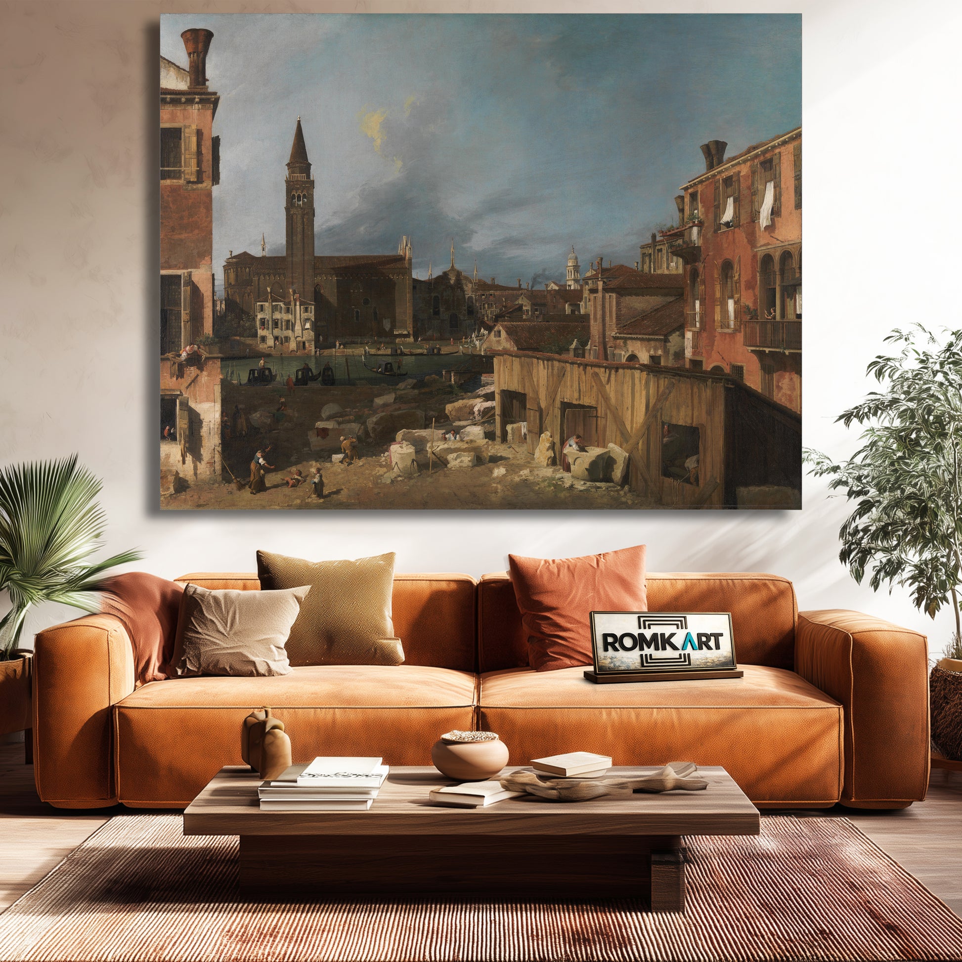 The Stonemason's Yard 1725 – Reproduction