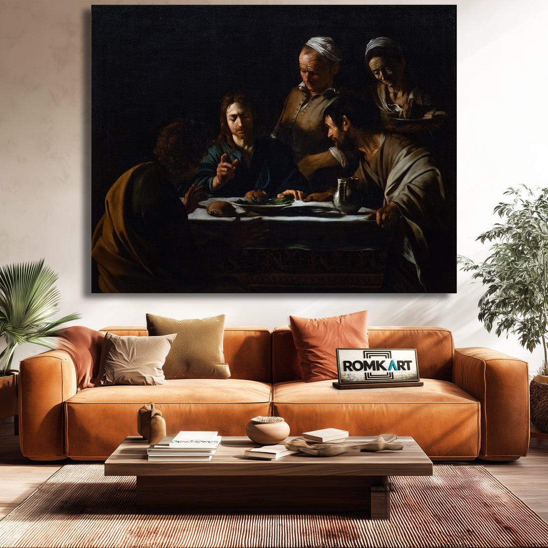 Caravaggio Supper At Emmaus Milan 1606 – Reproduction