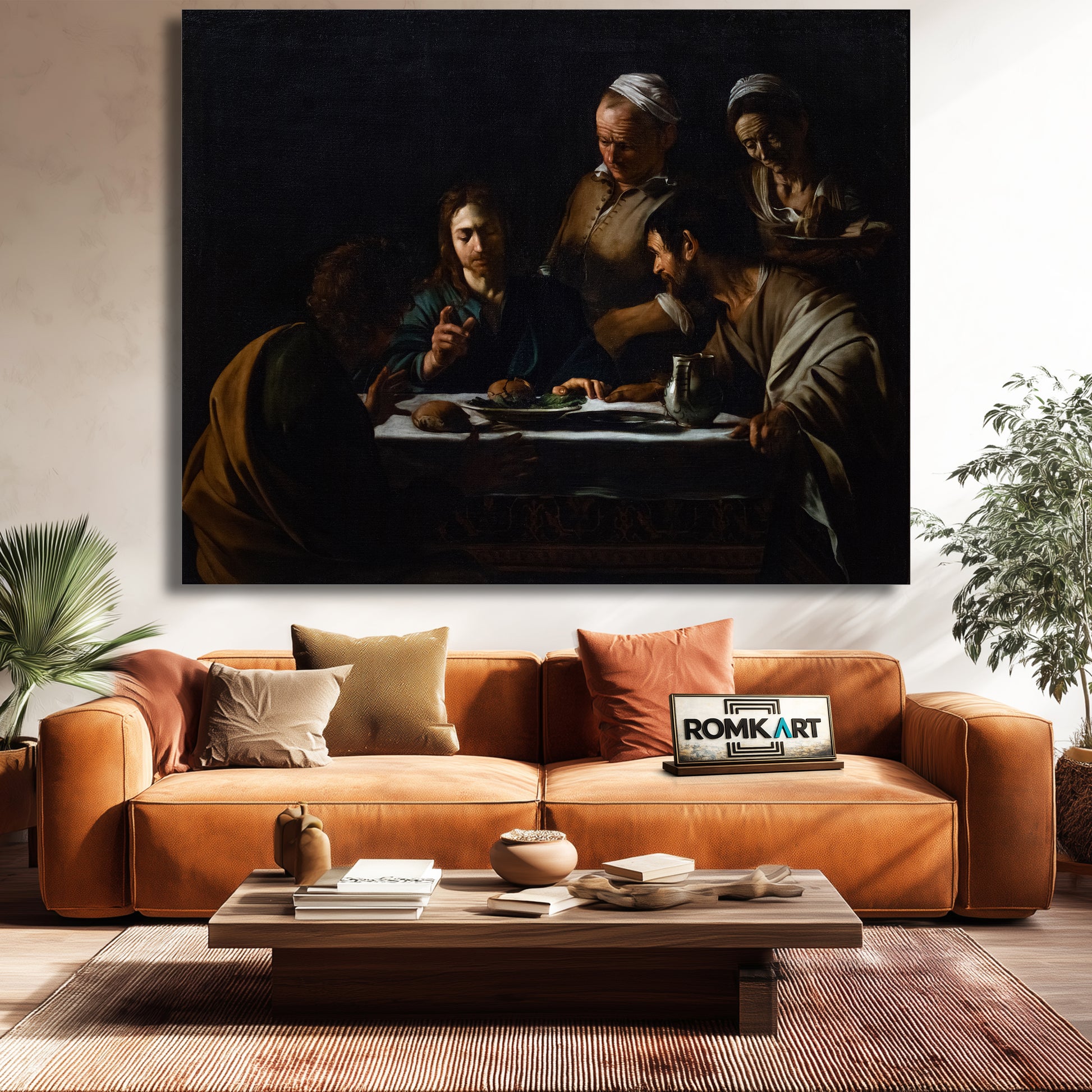 Caravaggio Supper At Emmaus Milan 1606 – Reproduction