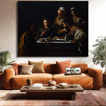 Caravaggio Supper At Emmaus Milan 1606 – Reproduction