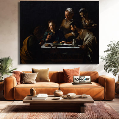 Caravaggio Supper At Emmaus Milan 1606 – Reproduction