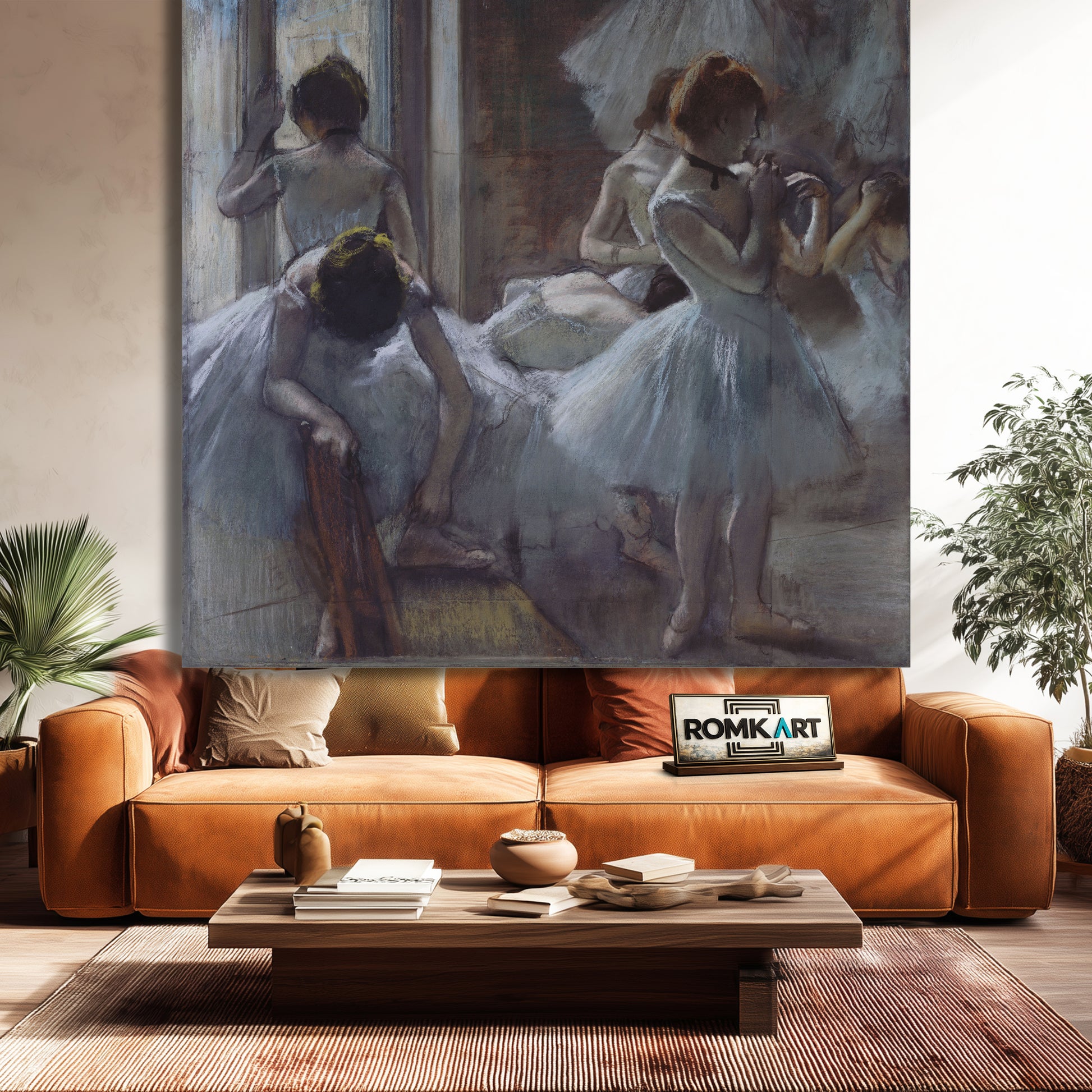 Edgar Degas Danseuses 1885 – Reproduction