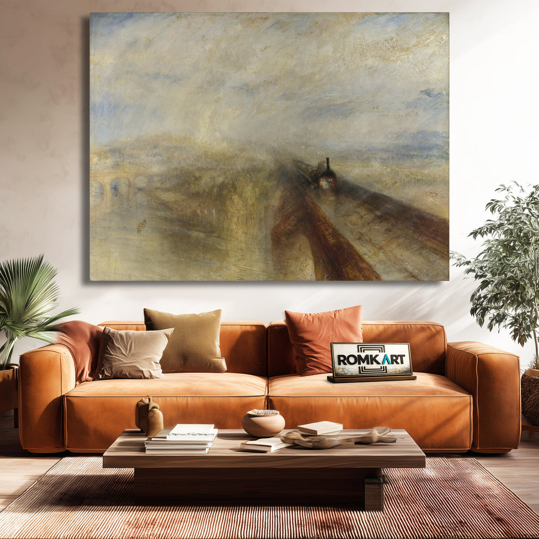 William Turner Rain Steam And Speed The Great Western Railway 1844 – Reproduction