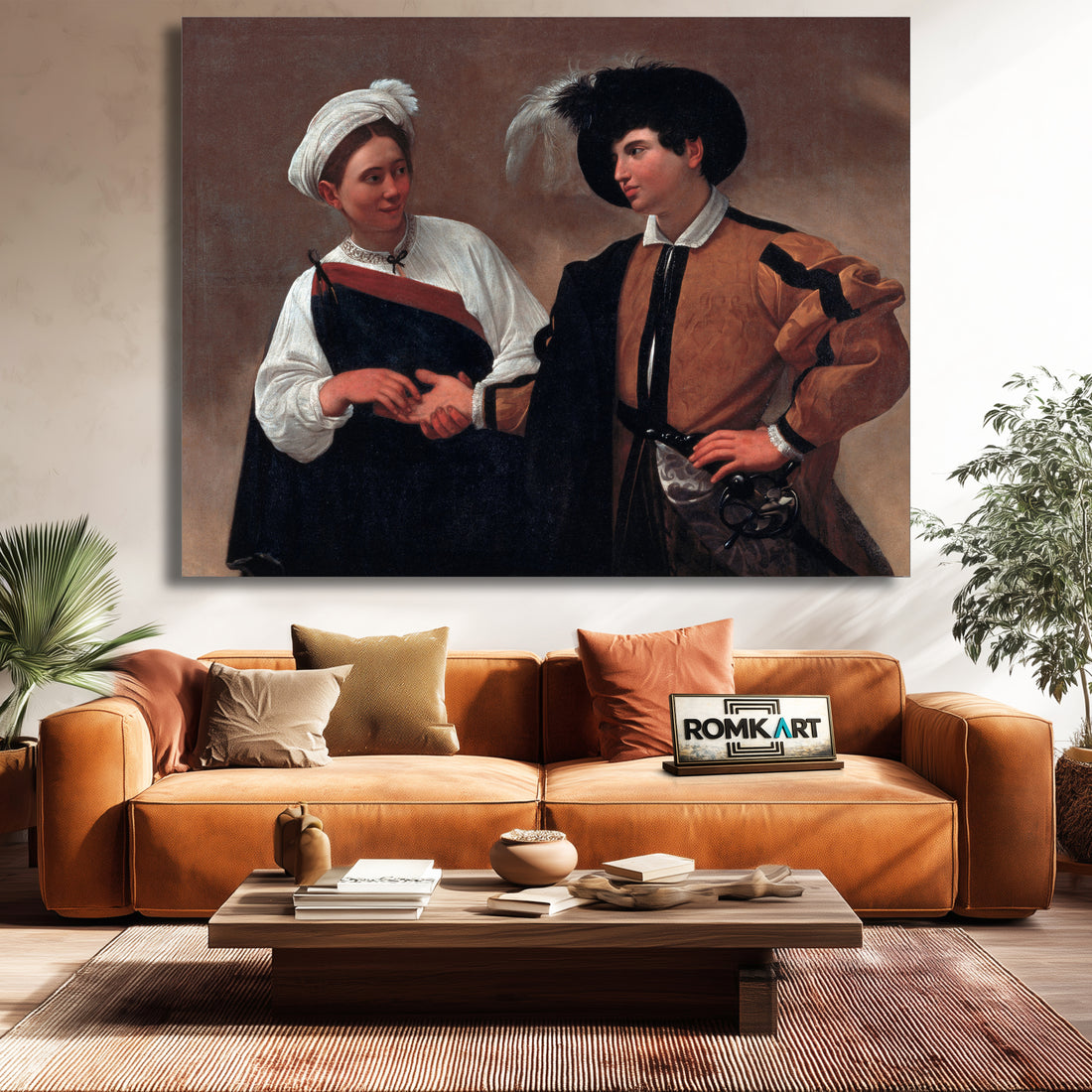 Caravaggio The Fortune Teller 1594 – Reproduction