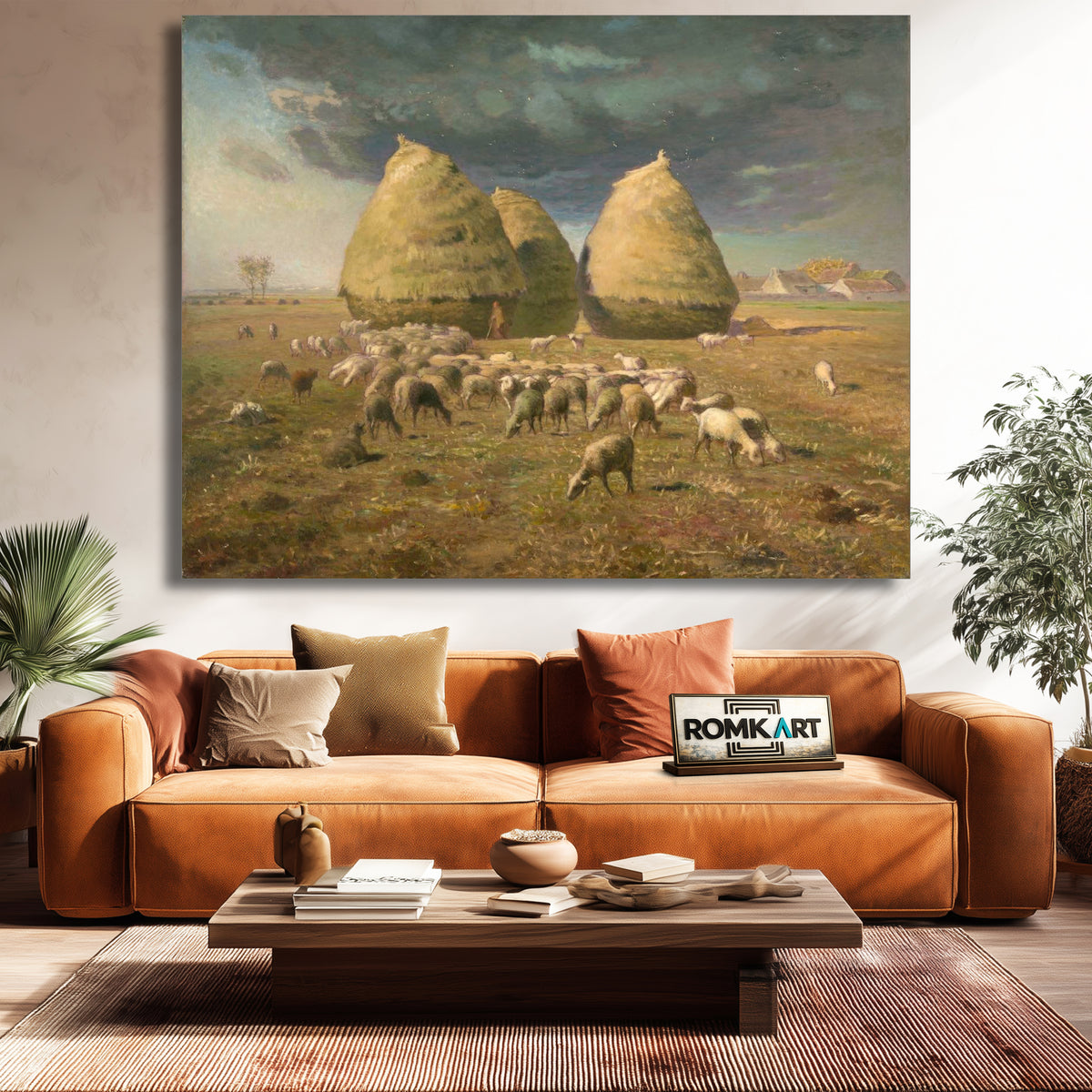 Jean-francois Millet Haystacks Autumn 1873 – Reproduction