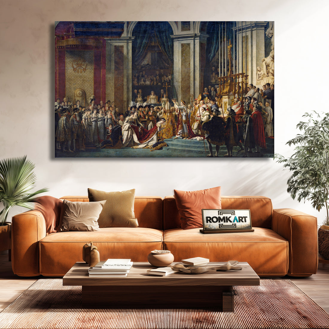 Jacques-louis David The Coronation Of Napoleon – Reproduction