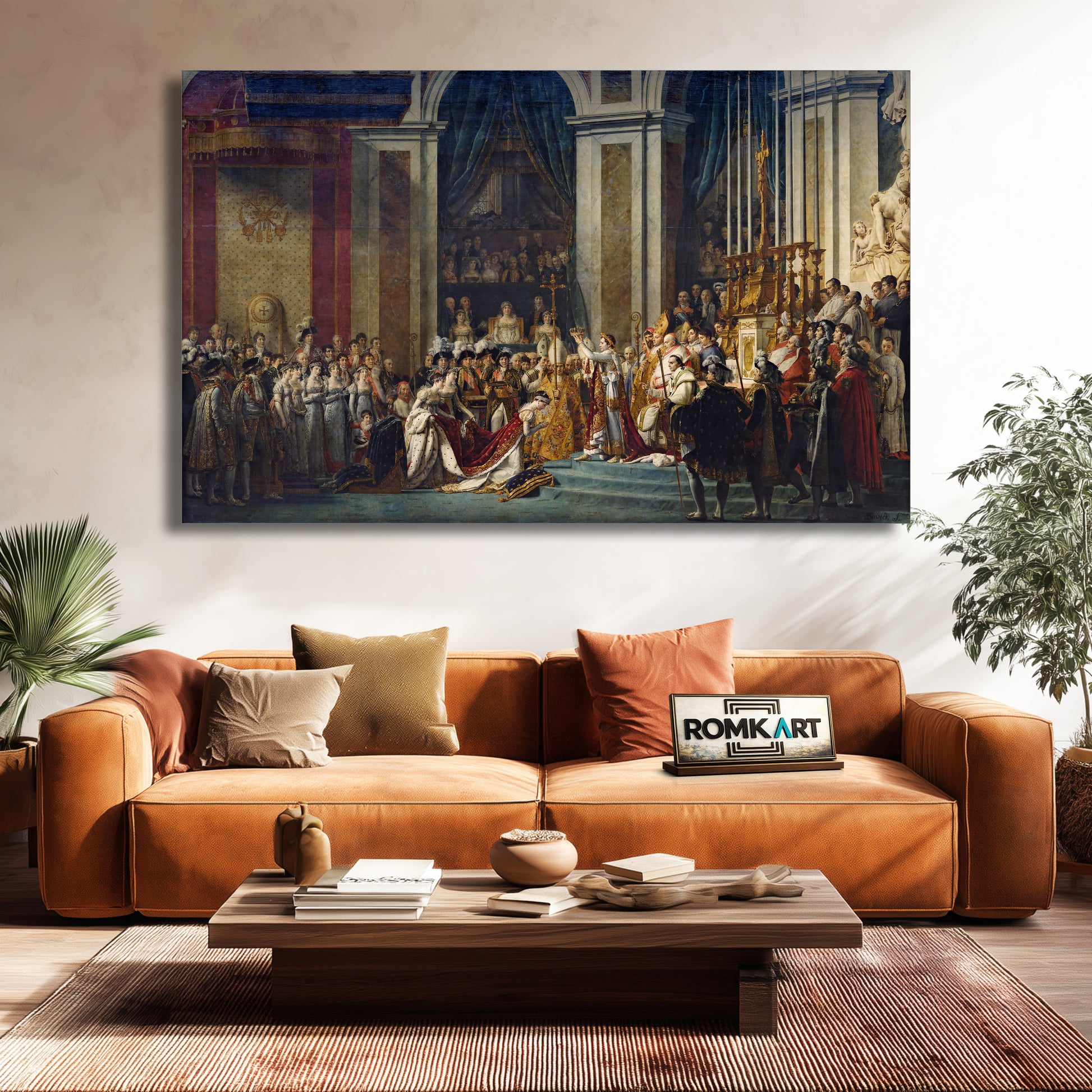 Jacques-louis David The Coronation Of Napoleon – Reproduction