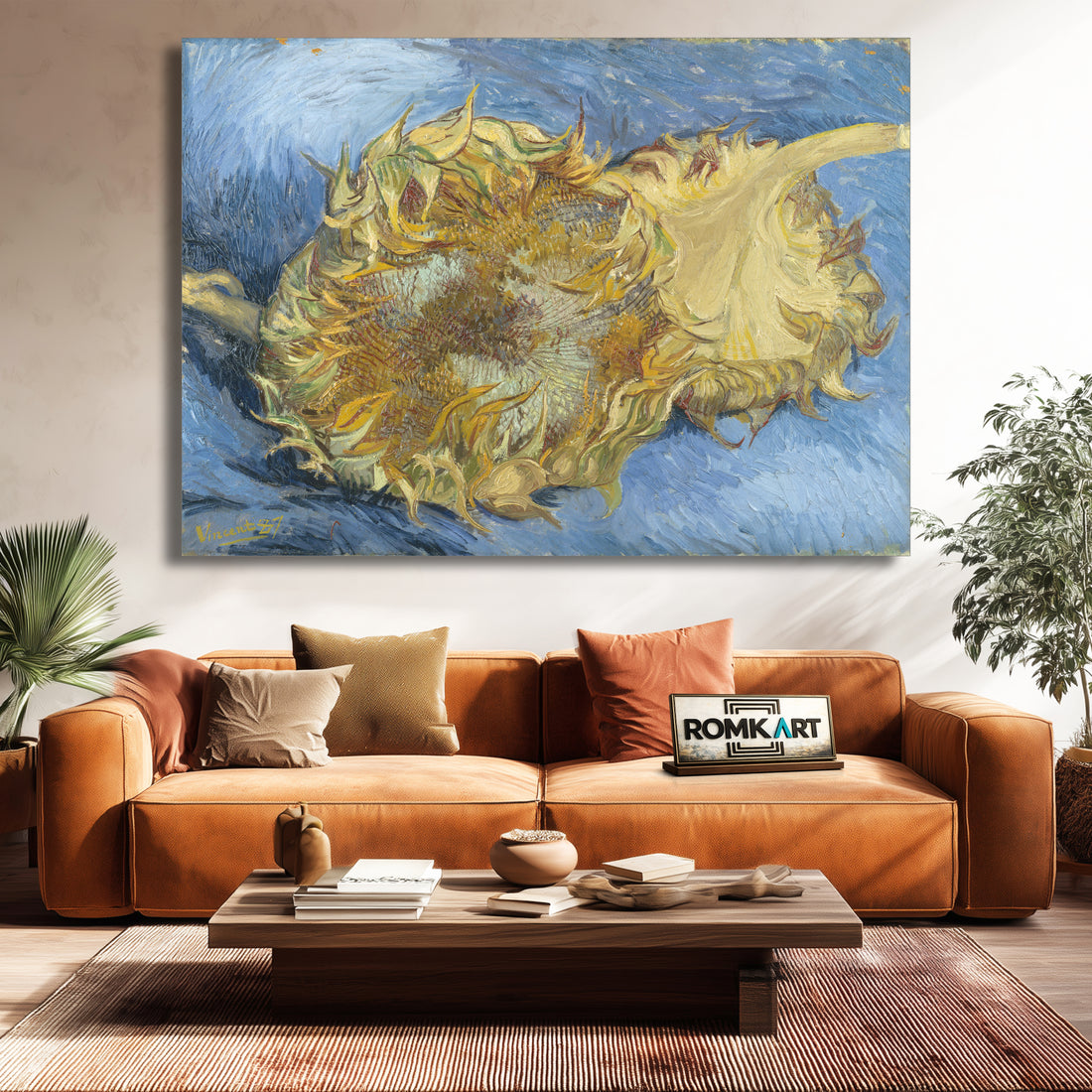 Vincent Van Gogh Sunflowers 1887 – Reproduction