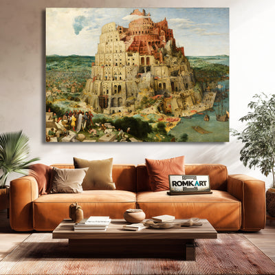 Pieter Bruegel The Elder The Tower Of Babel 1563 – Reproduction