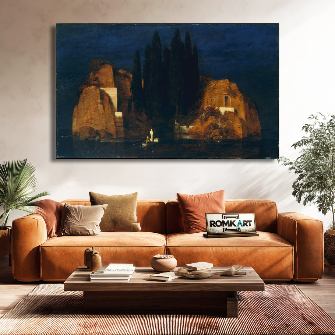 Arnold Bocklin Isle Of The Dead New York Version 1880 – Reproduction