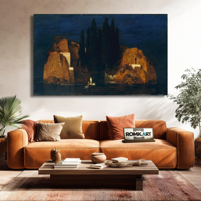 Arnold Bocklin Isle Of The Dead New York Version 1880 – Reproduction