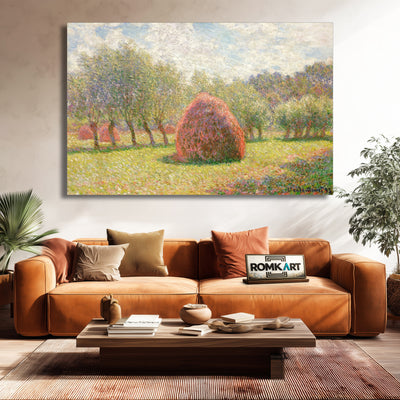 Claude Monet Meules A Giverny 1893 – Reproduction