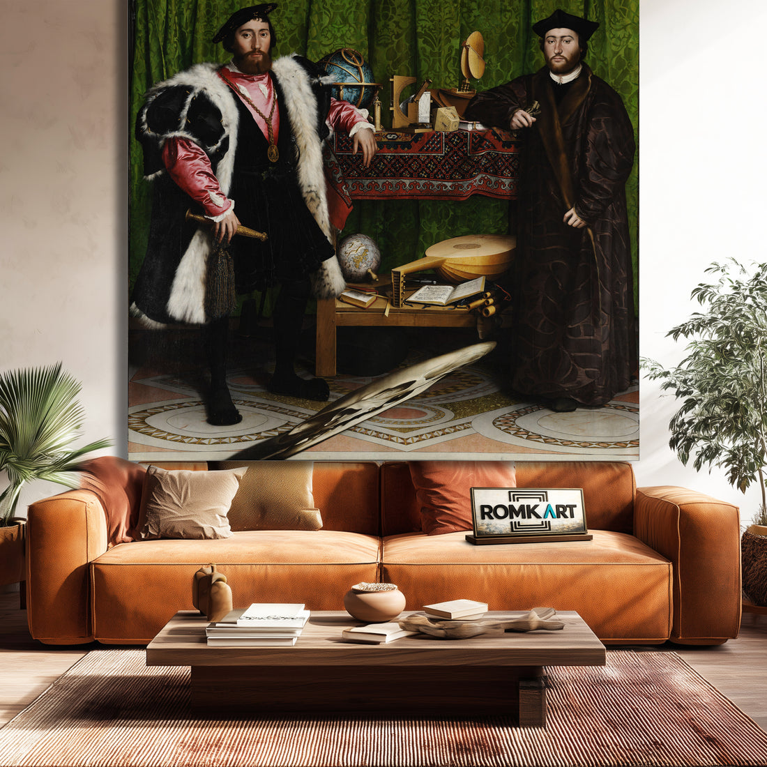 Hans Holbein The Younger The Ambassadors 1553 – Reproduction