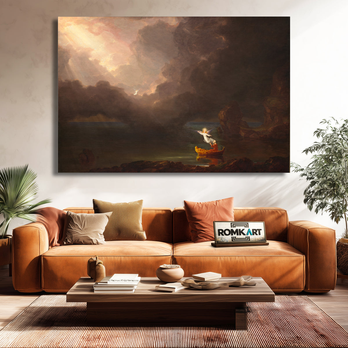 Thomas Cole The Voyage Of Life Old Age 1842 – Reproduction