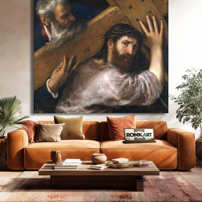 Titian Christ Carrying The Cross 1565 – Reproduction