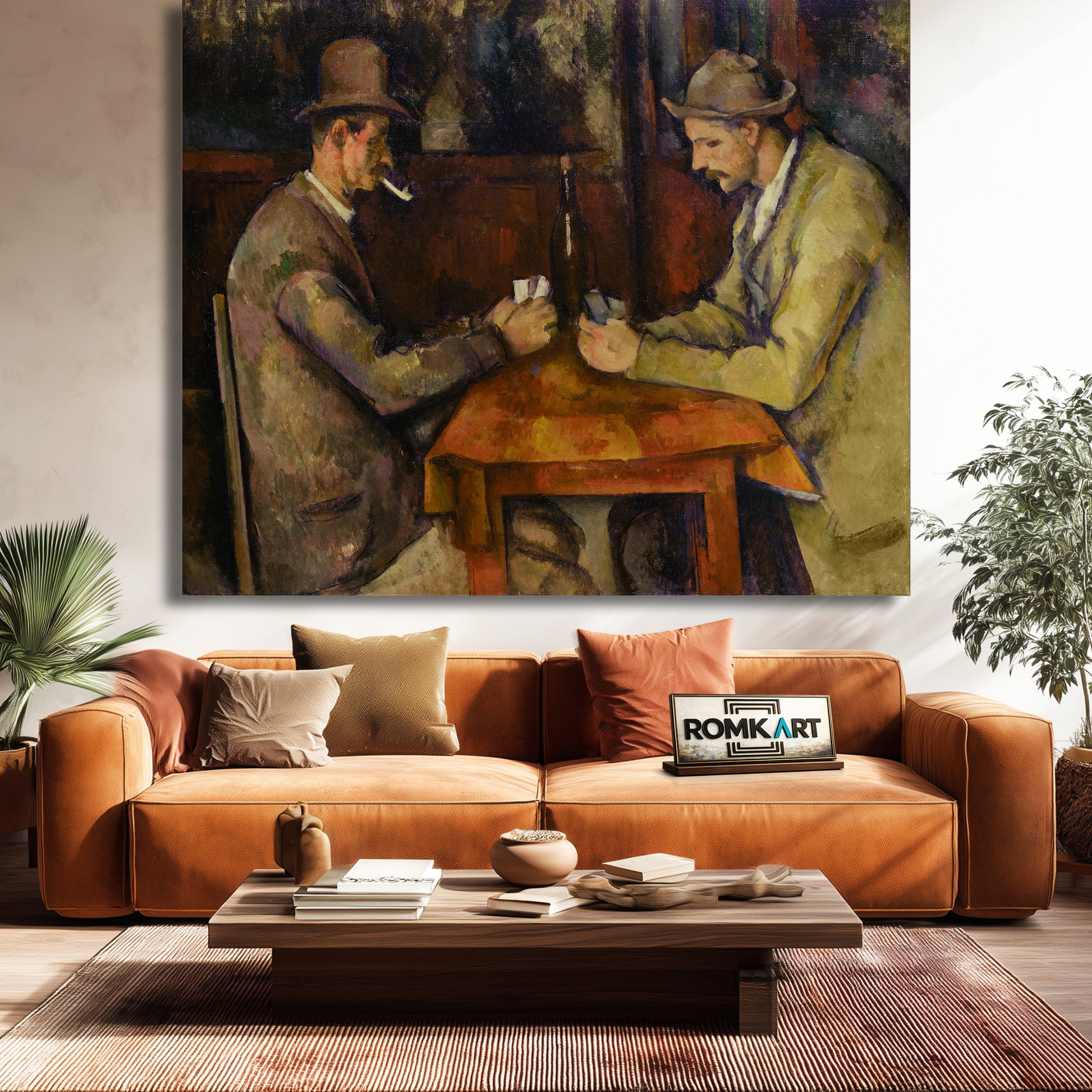 Paul Cezanne The Card Players 1894 - 1895 – Reproduction