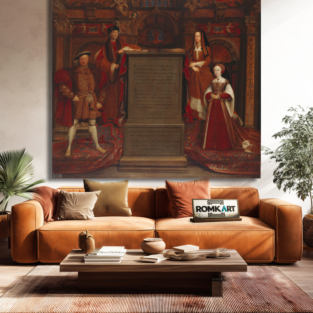 Hans Holbein the Younger. Whitehall Mural. 1667 – Reproduction
