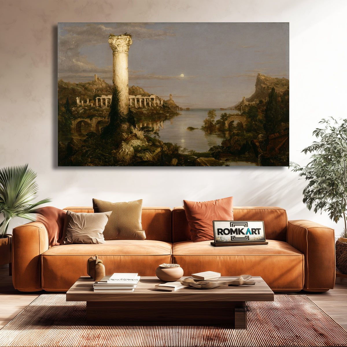 Thomas Cole The Course Of Empire Desolation 1836 – Reproduction