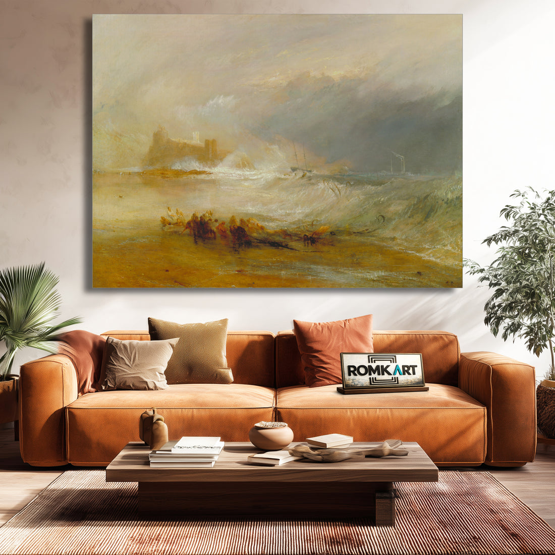 William Turner Wreckers - Coast Of Northumberland – Reproduction