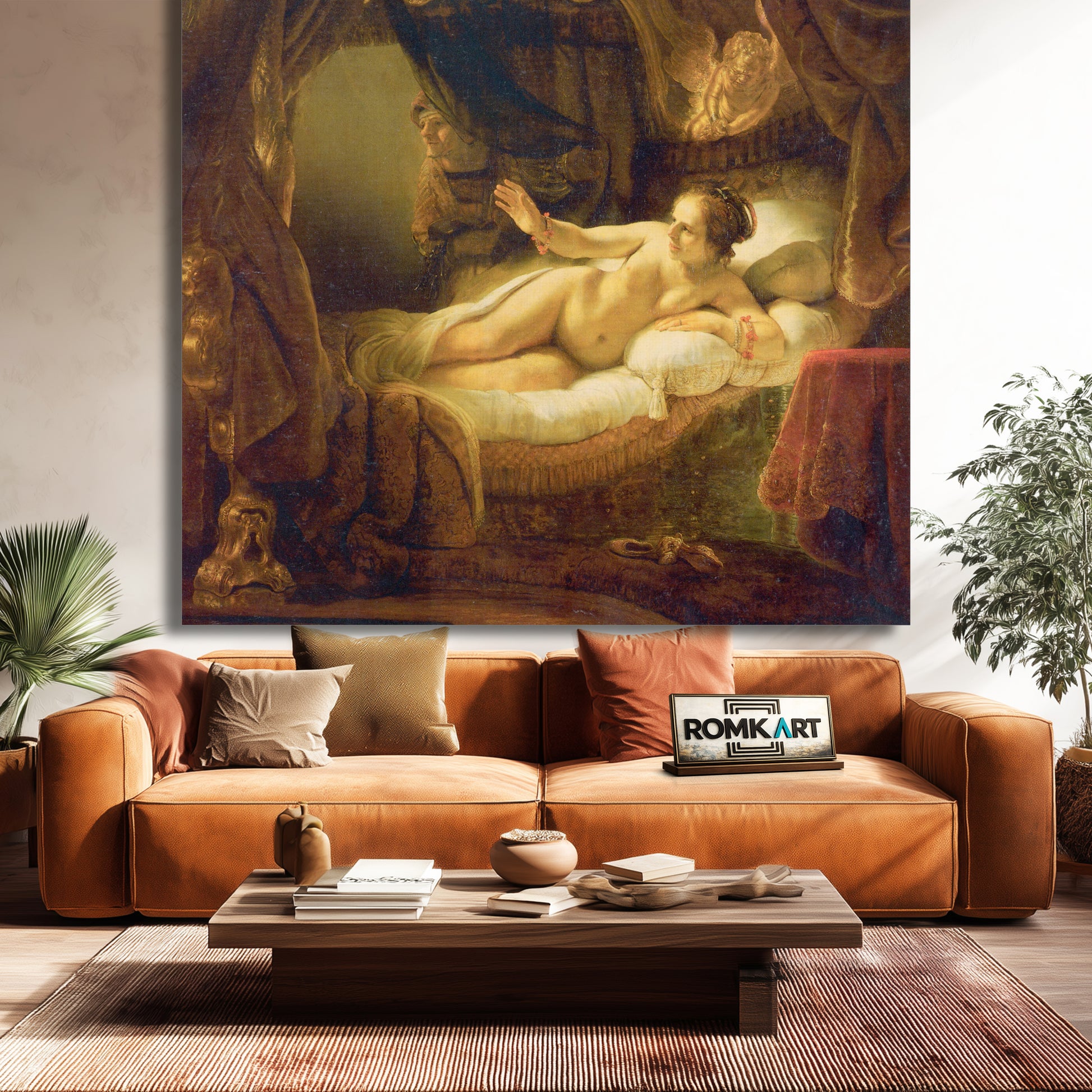 Rembrandt Danae 1636 – Reproduction