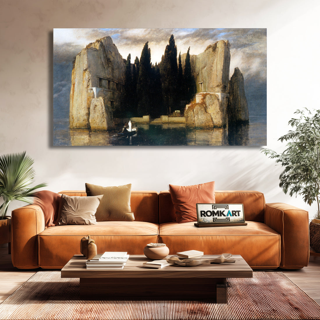 Arnold Bocklin Isle Of The Dead Berlin Version 1880 – Reproduction