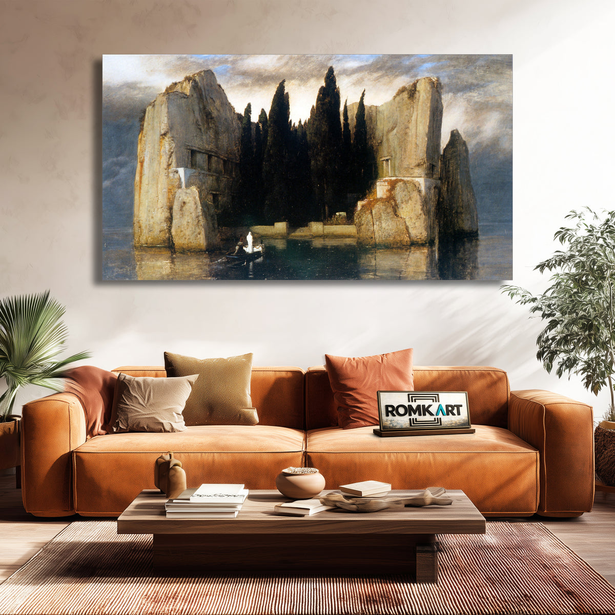 Arnold Bocklin Isle Of The Dead Berlin Version 1880 – Reproduction