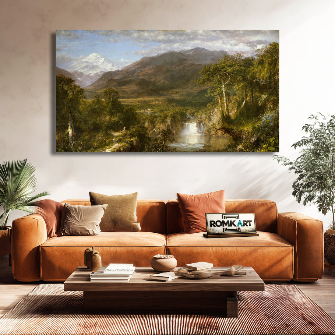 Frederic Edwin Church The Heart Of The Andes 1859 – Reproduction
