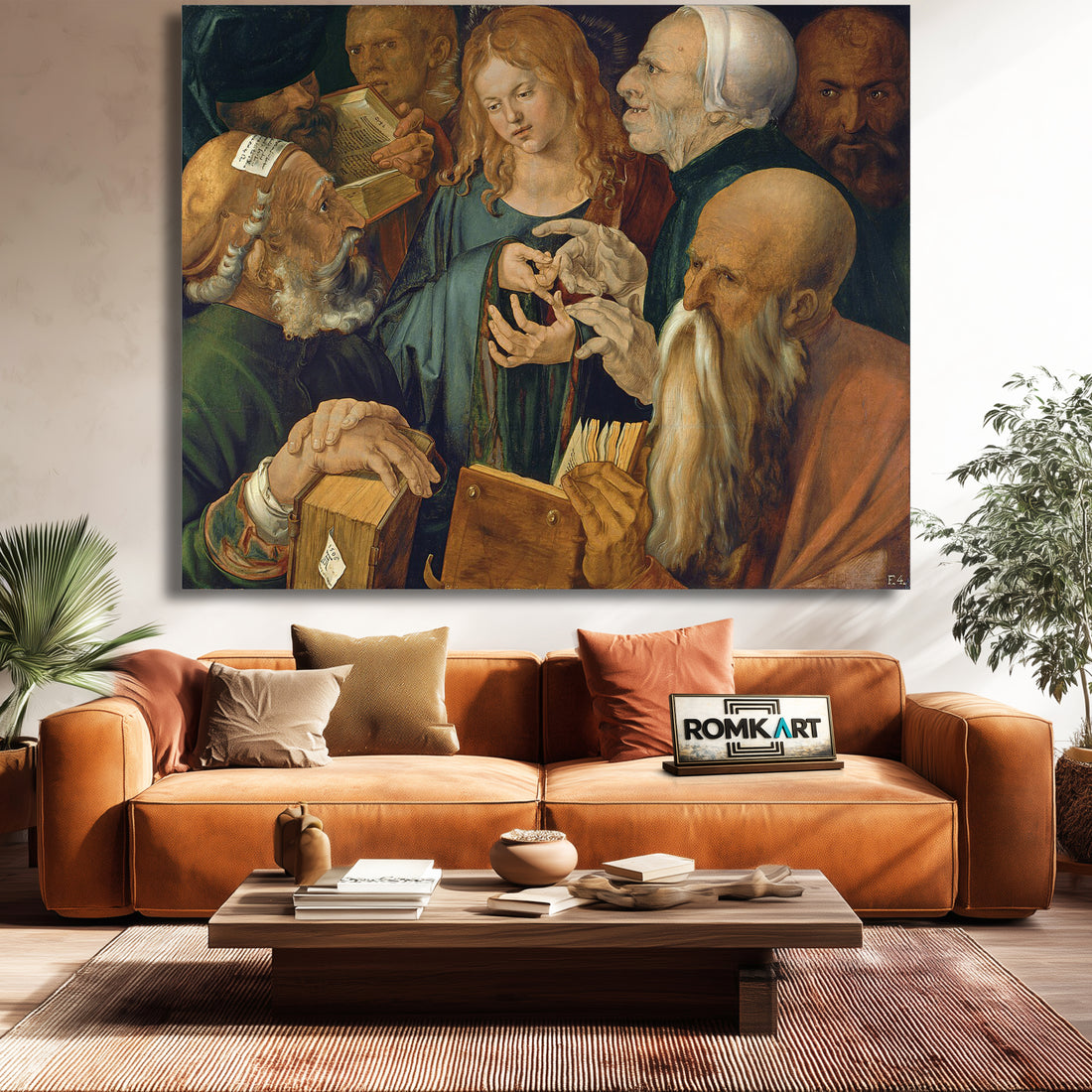 Albrecht Durer Christ Among The Doctors 1506 – Reproduction