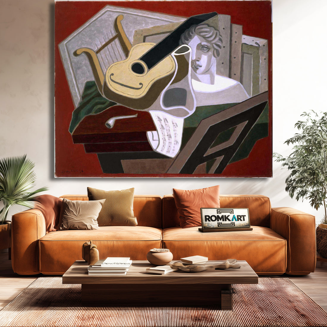 Juan Gris - The Musician's Table 1926 Cubism – Reproduction