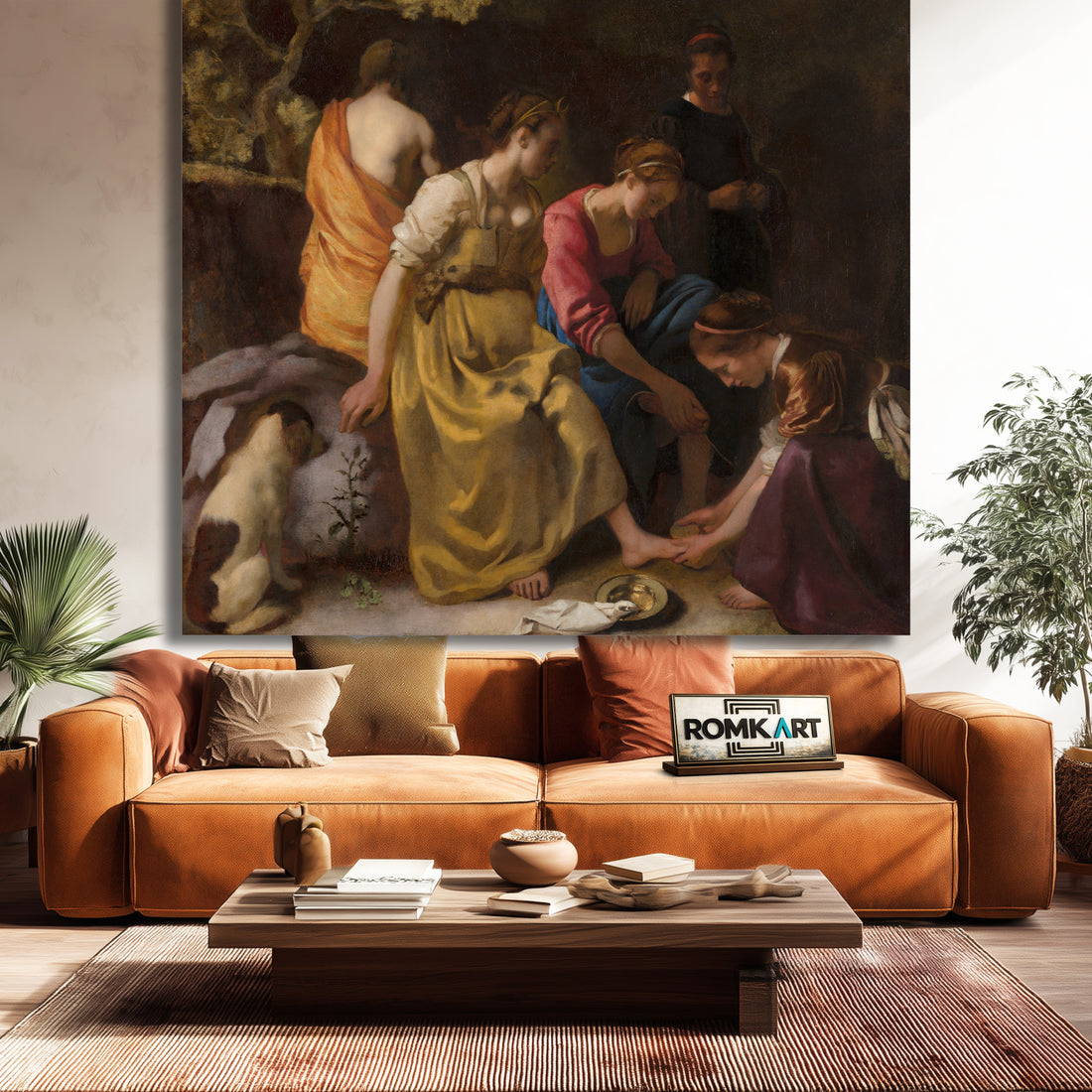Johannes Vermeer Diana And Her Companions 1655-1656 – Reproduction