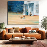 Edward Hopper Cape Cod Evening 1939 – Reproduction