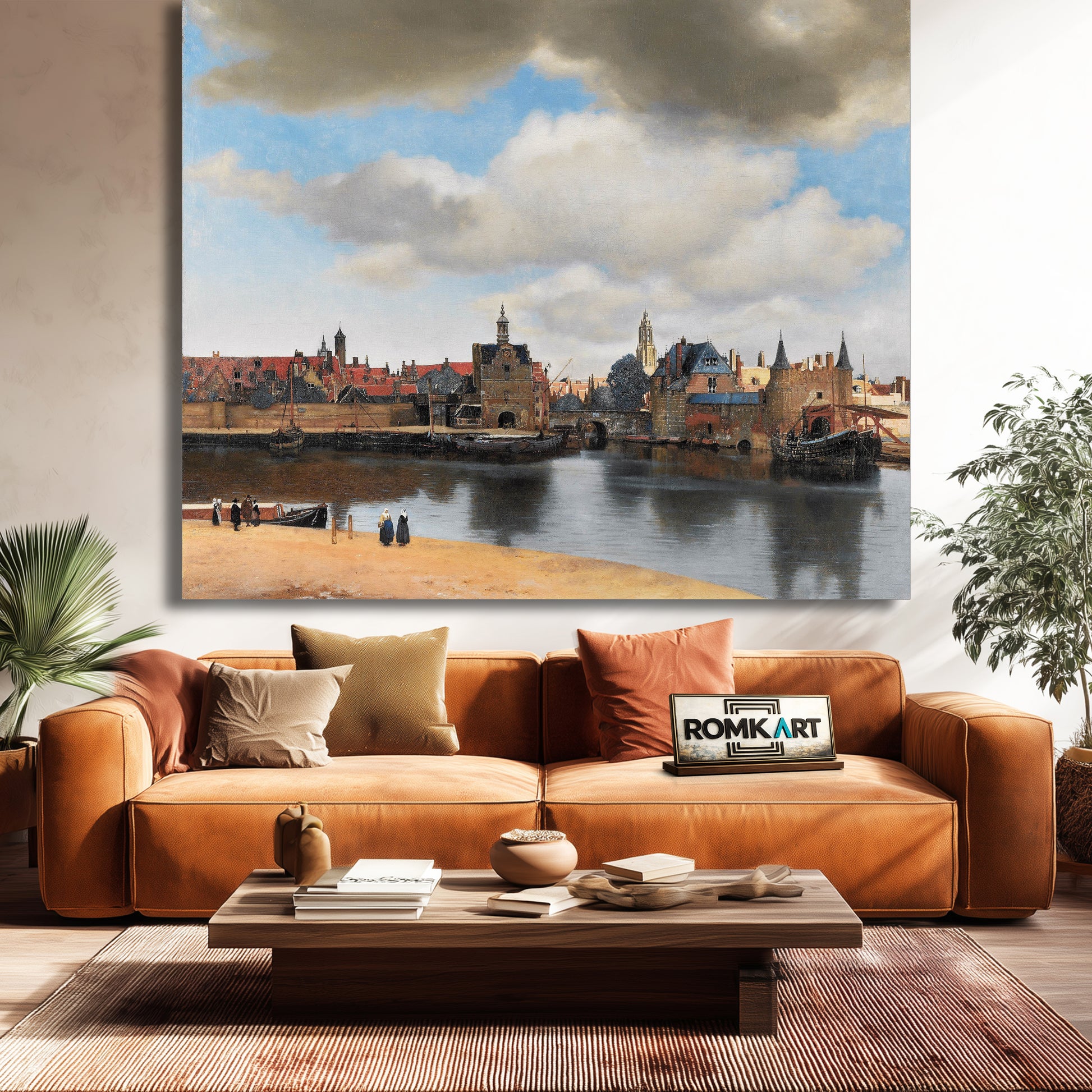 Johannes Vermeer View Of Delft – Reproduction