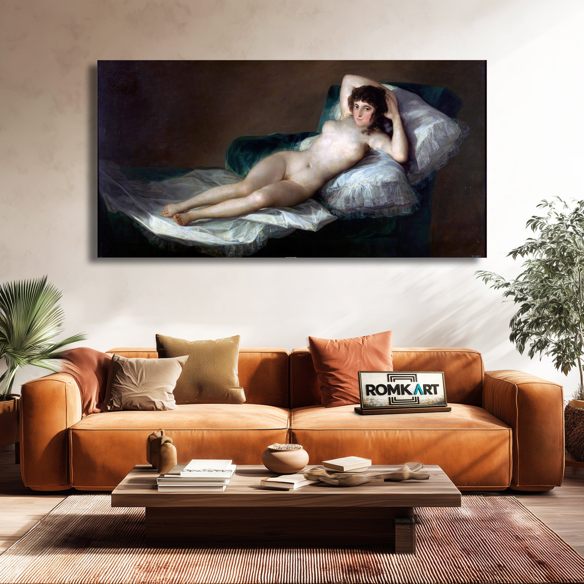 Francisco Goya The Naked Maja 1797-1800 – Reproduction