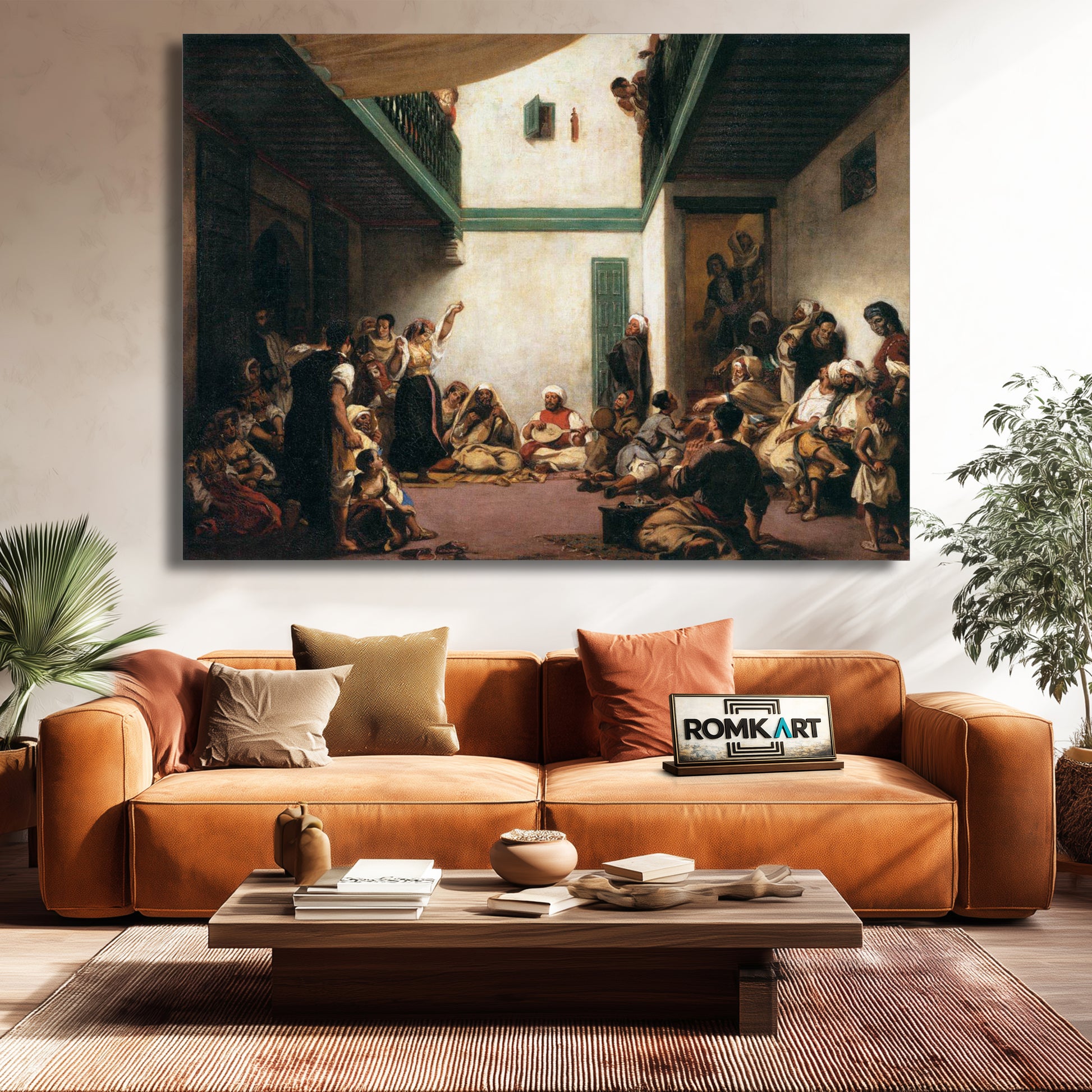 Eugene Delacroix Jewish Wedding In Morocco 1839 – Reproduction