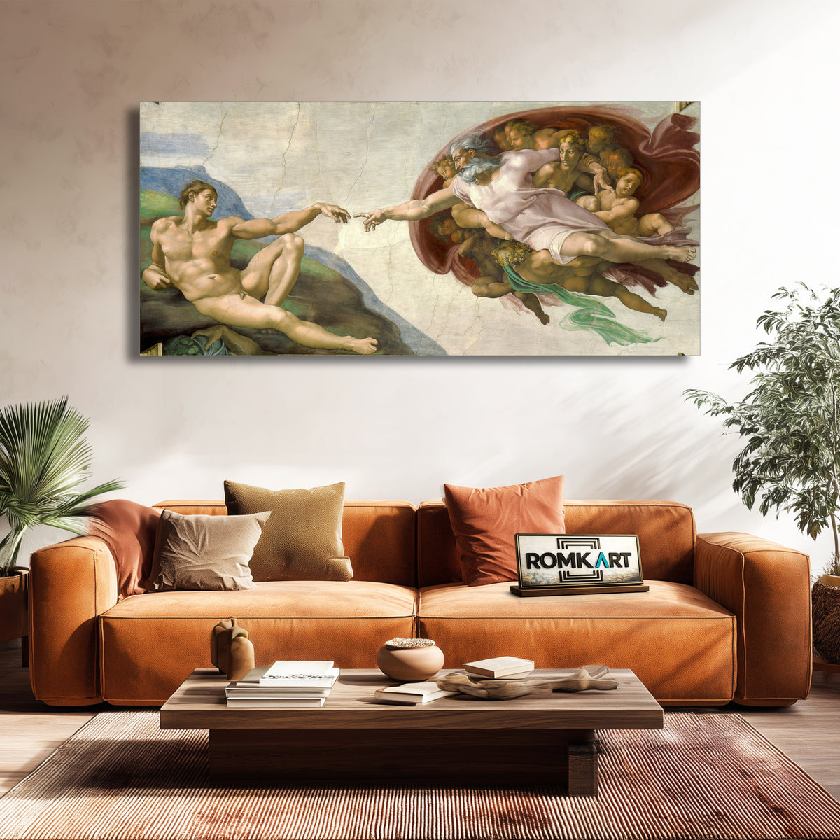Michelangelo The Creation Of Adam 1508-1512 – Reproduction