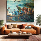 Raphael The Miraculous Draft Of Fishes 1515 Raphael Cartoons – Reproduction