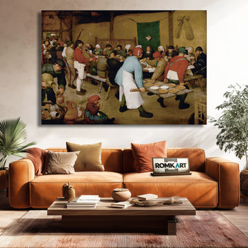 Pieter Bruegel The Elder Peasant Wedding 1566 – Reproduction