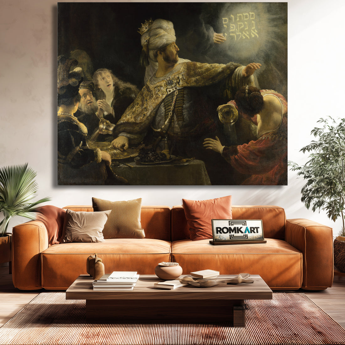 Rembrandt Belshazzars Feast 1635-1638 – Reproduction