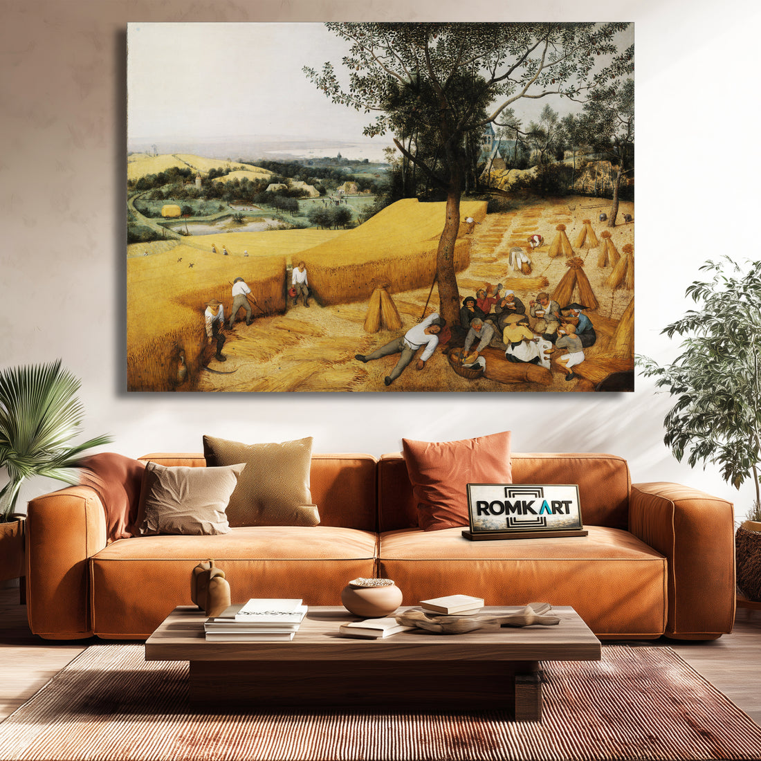Pieter Bruegel The Elder The Harvesters 1565 – Reproduction