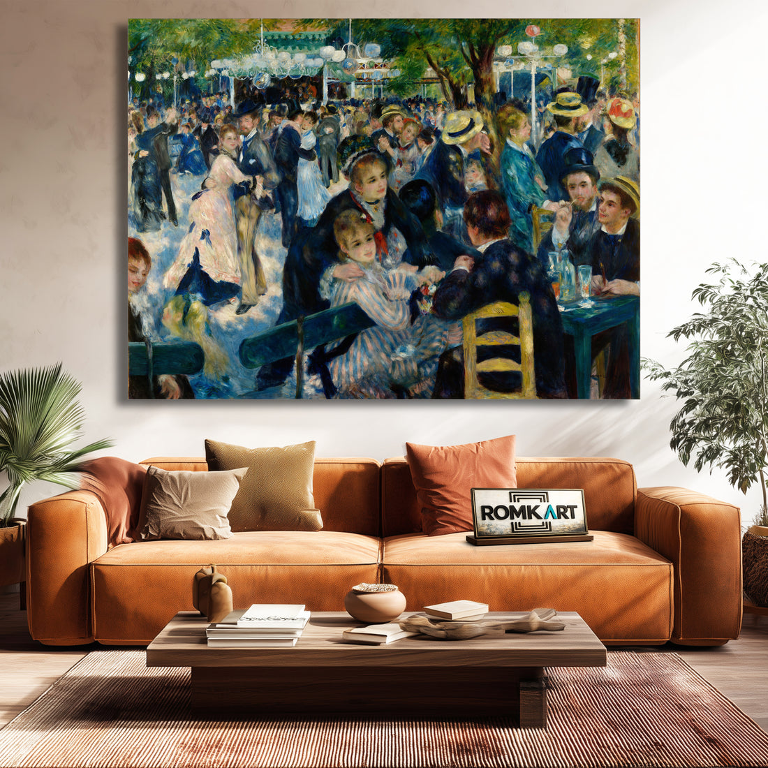 Pierre-auguste Renoir Dance At Le Moulin De La Galette 1876 – Reproduction