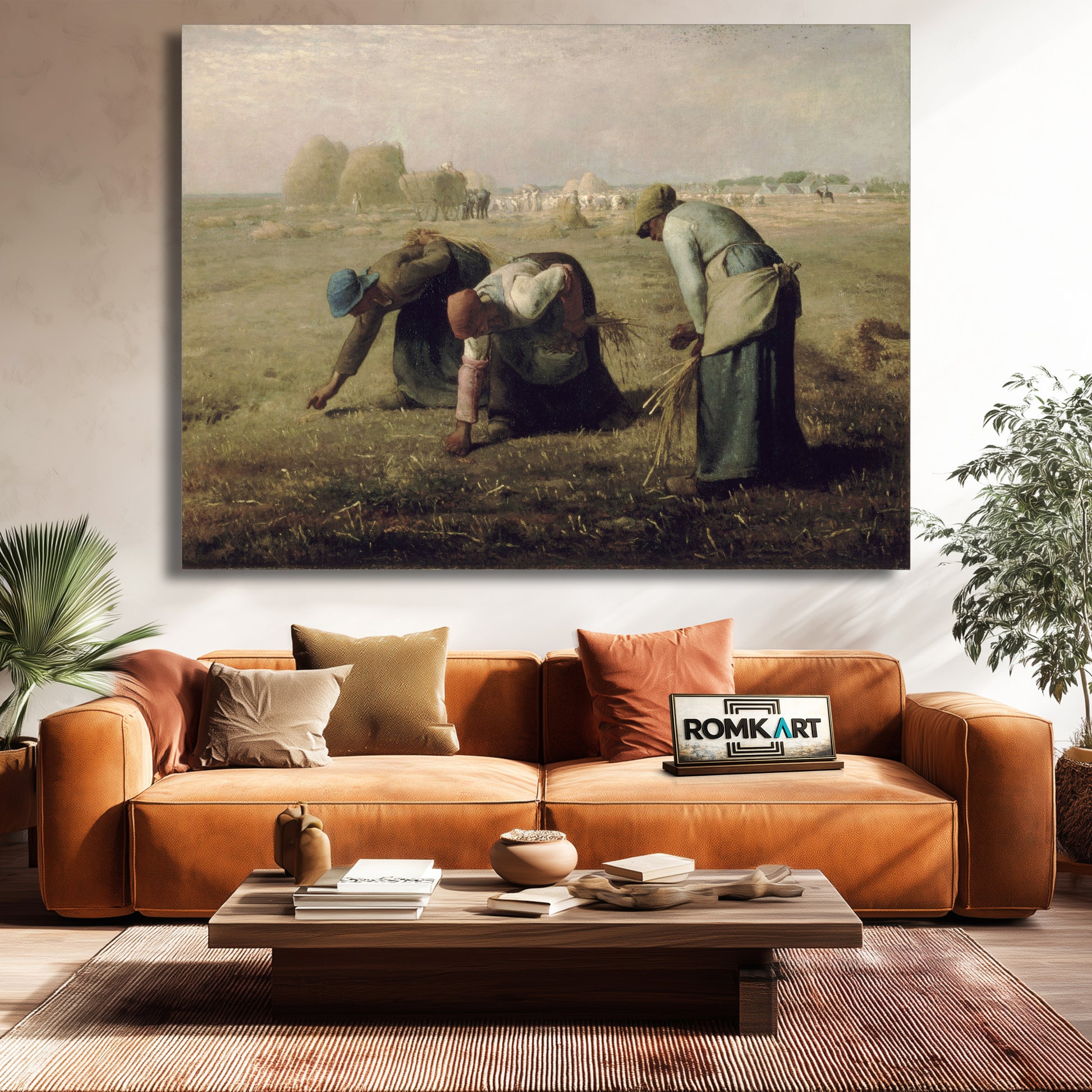 Jean-francois Millet Gleaners 1857 – Reproduction