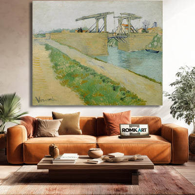 Vincent Van Gogh The Langlois Bridge 1888 – Reproduction