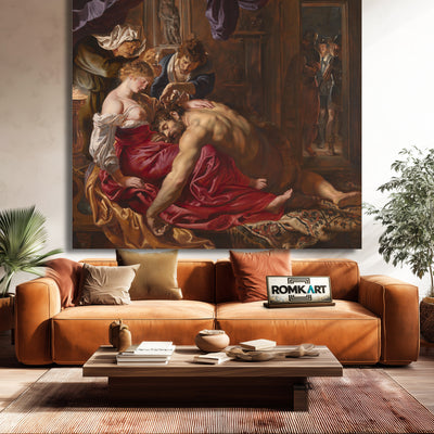 Peter Paul Rubens Samson And Delilah C 1609-1610 – Reproduction