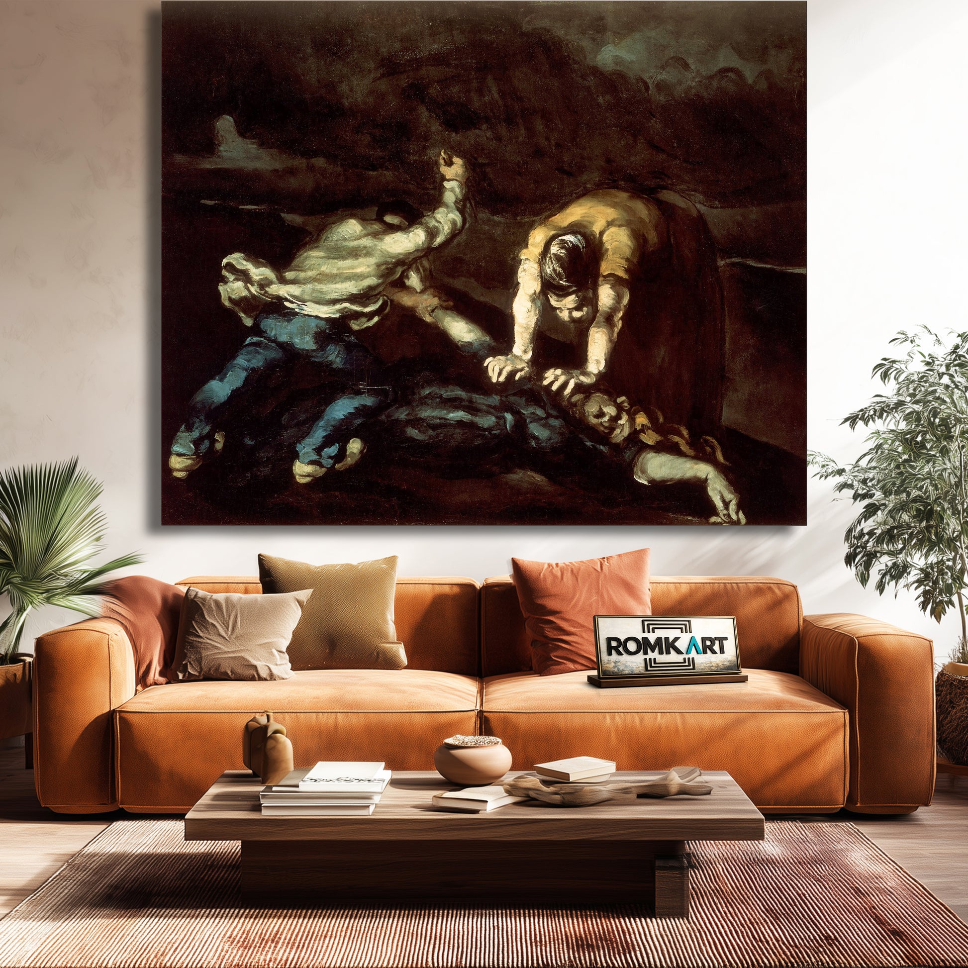 Paul Cezanne The Murder 1897 – Reproduction