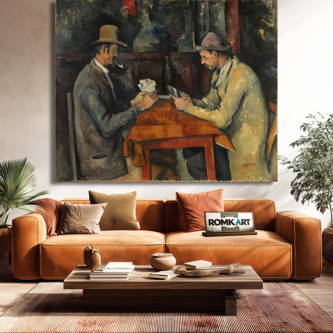 Paul Cezanne The Card Players 1892 - 1895 – Reproduction