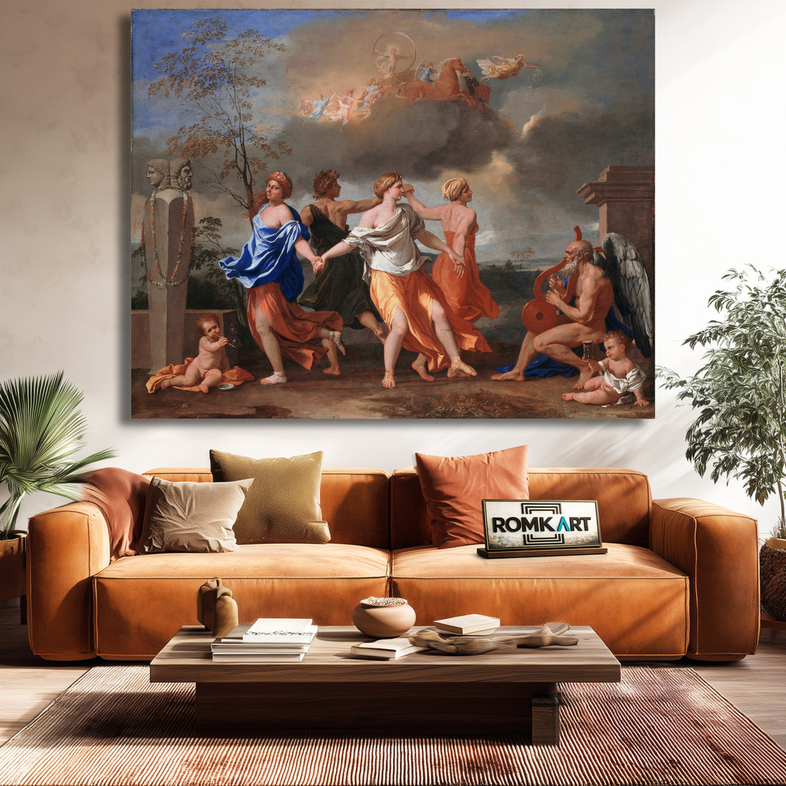 Nicolas Poussin A Dance To The Music Of Time&nbsp;1634-1636 – Reproduction