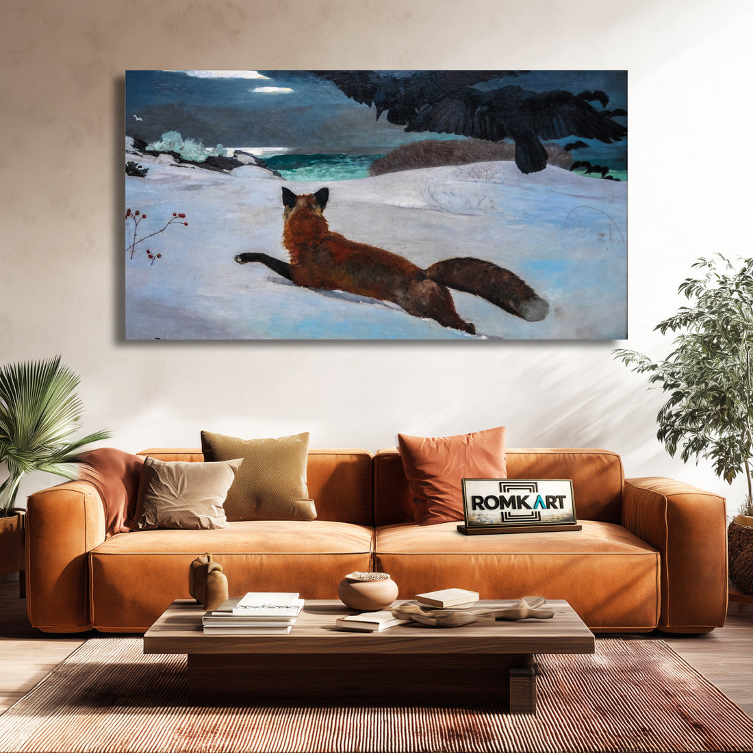 Winslow Homer The Fox Hunt 1893 – Reproduction